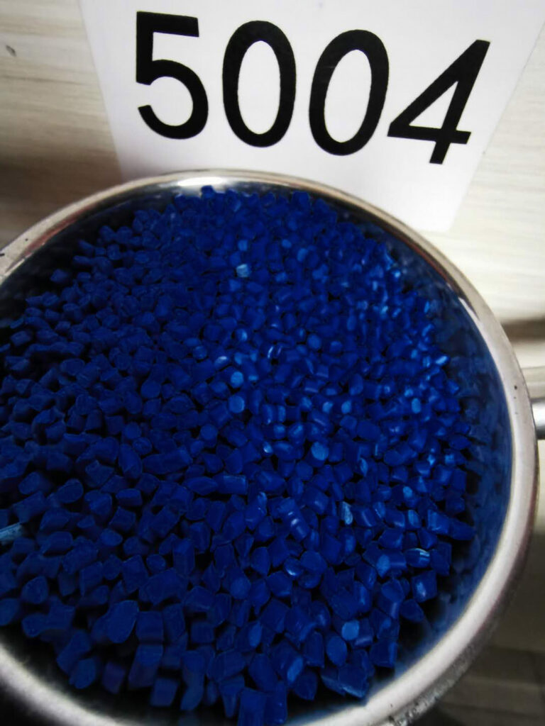 Black blue RAL5004 colour pellets