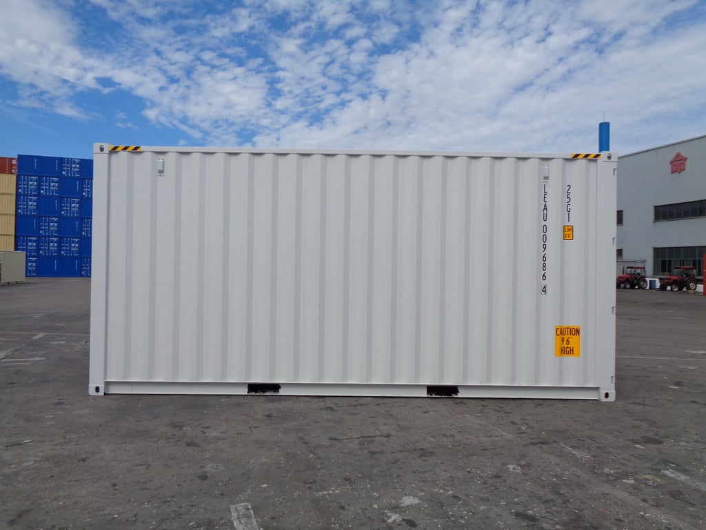 Shipping container RAL 7035